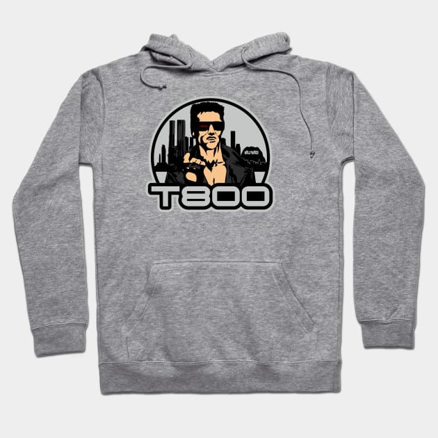 t800 Hoodie by carloj1956